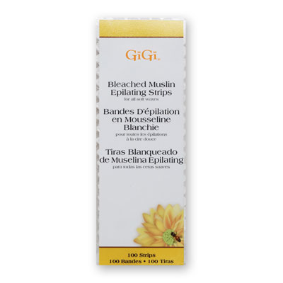 Bleached Strips Large - 3" X 9" - 100 Pack
