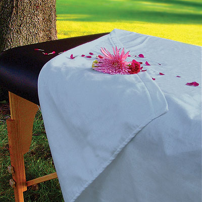 Comfort™ Flannel Flat Sheet WHITE