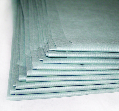Poly Green Disposable Sheets - 250 sheets/box