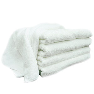 Cotton Towel (White) - 16" x 28" - 1 pcs
